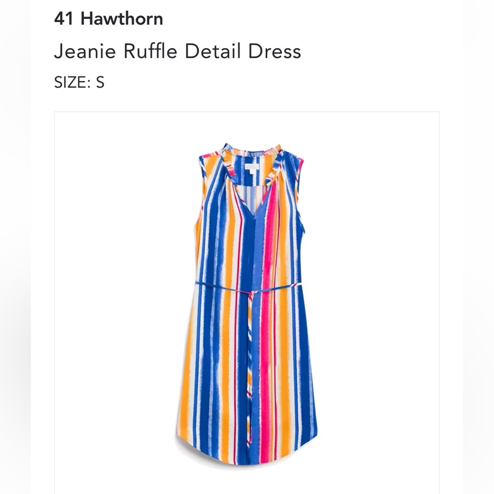 41 Hawthorn Jeanie Ruffle Detail Dress